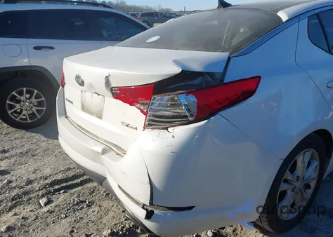 2013 Kia Optima Ex from USA, damaged, VIN 5XXGN4A72DG200952
